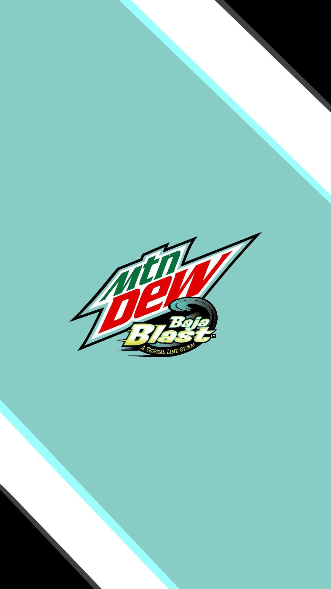 I made a Baja blast phone wallpaper