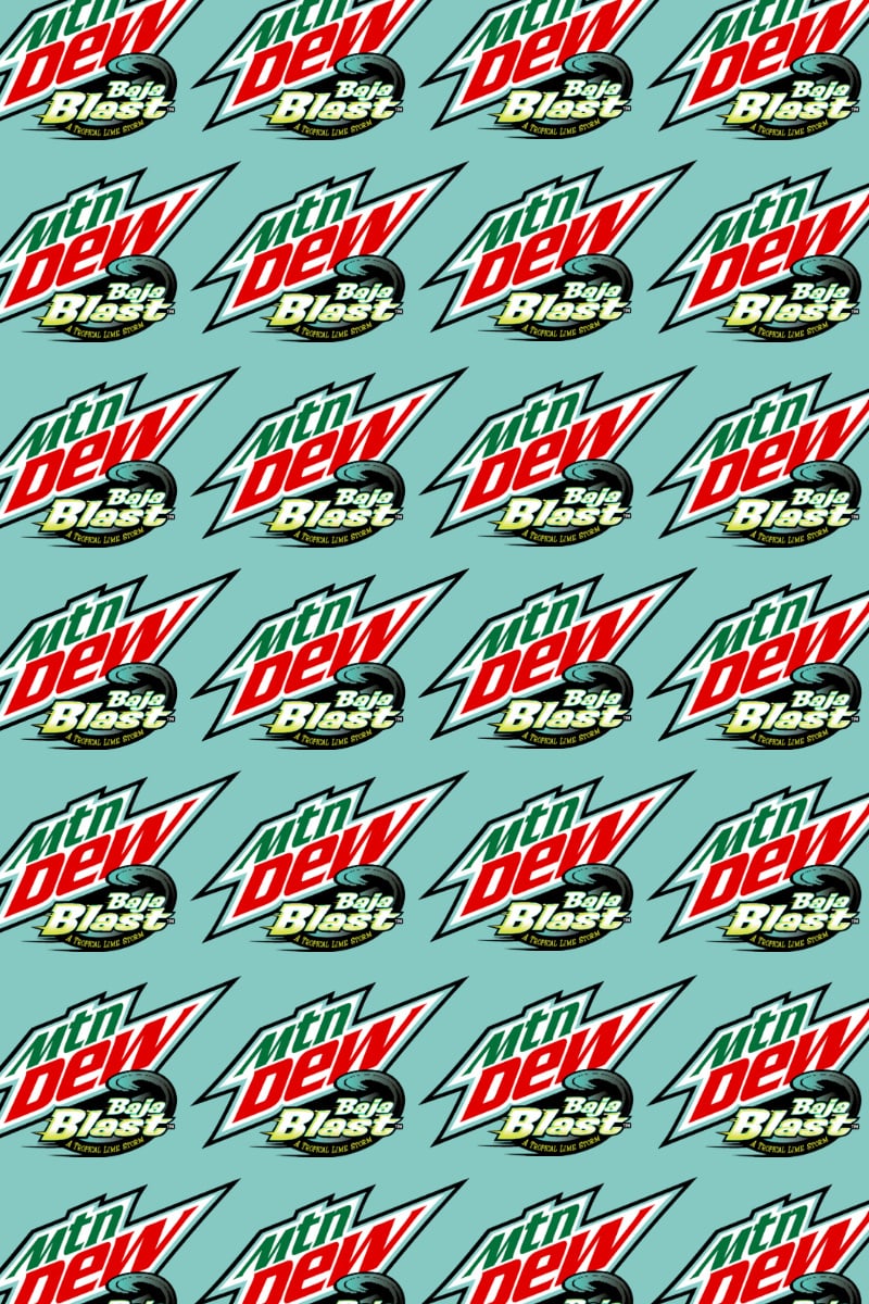 Mountain Dew baja blast's wallpaper