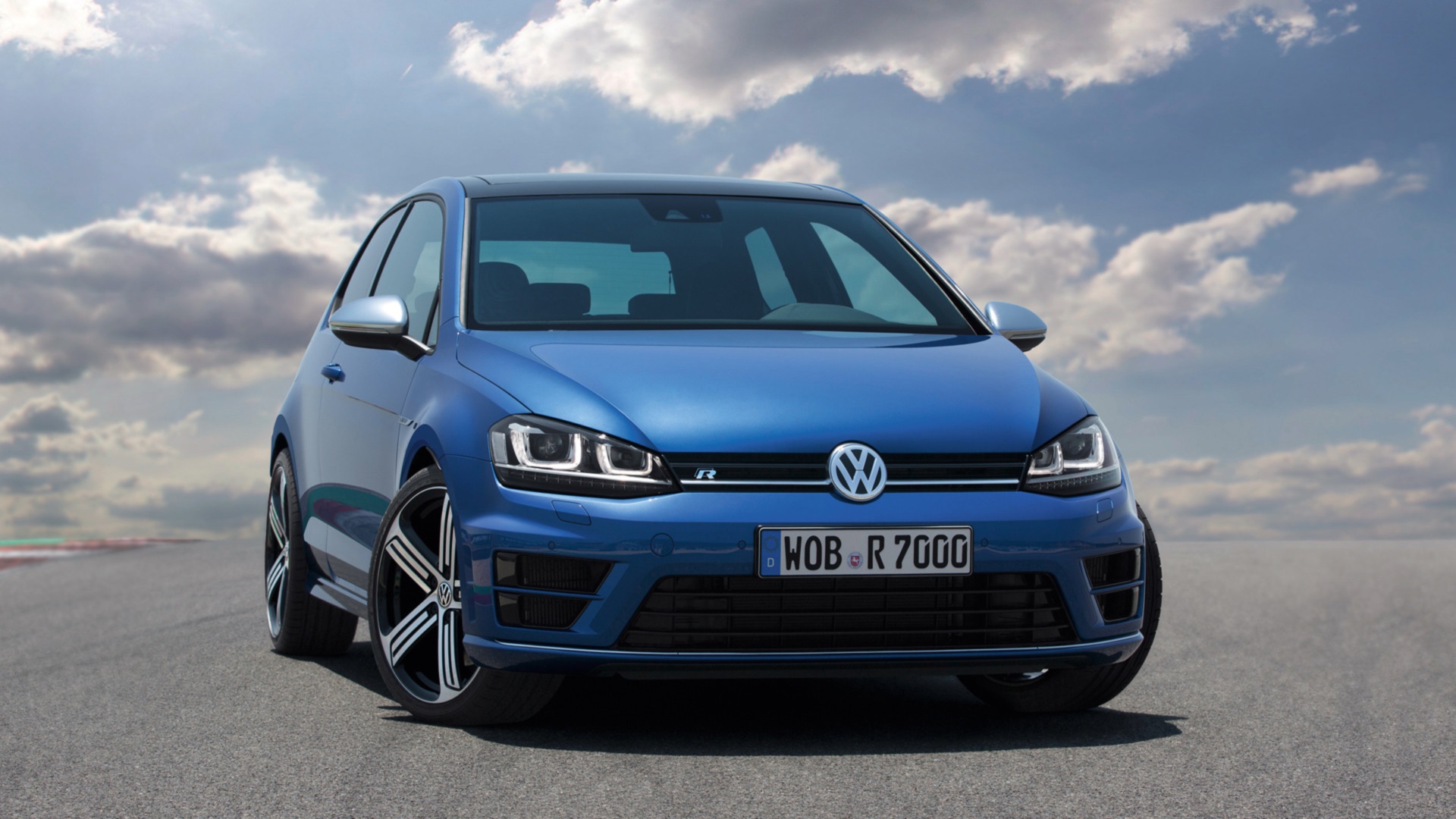 Vehicle Volkswagen Golf R HD Wallpaper