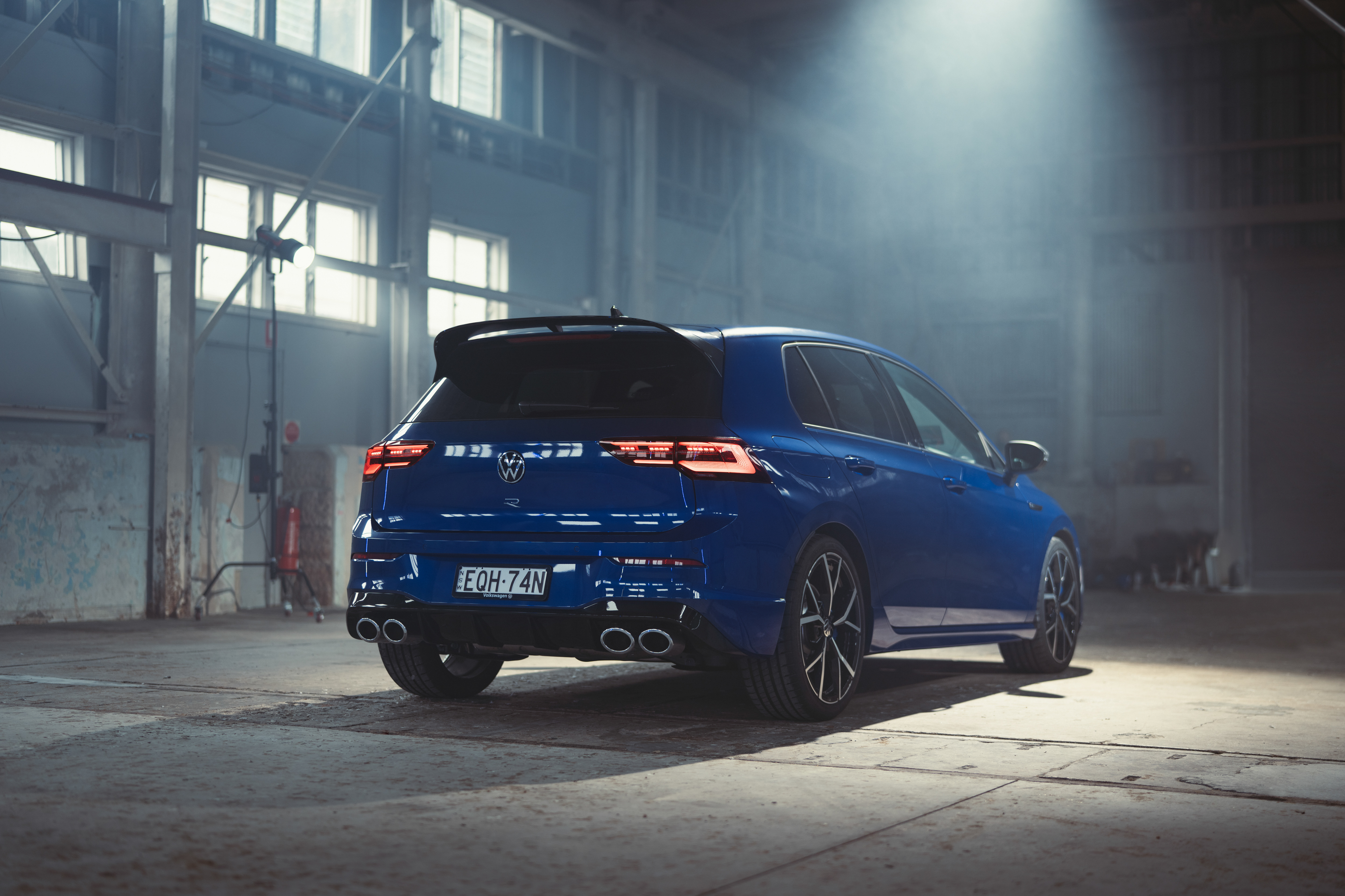 Download Vehicle Volkswagen Golf R 4k