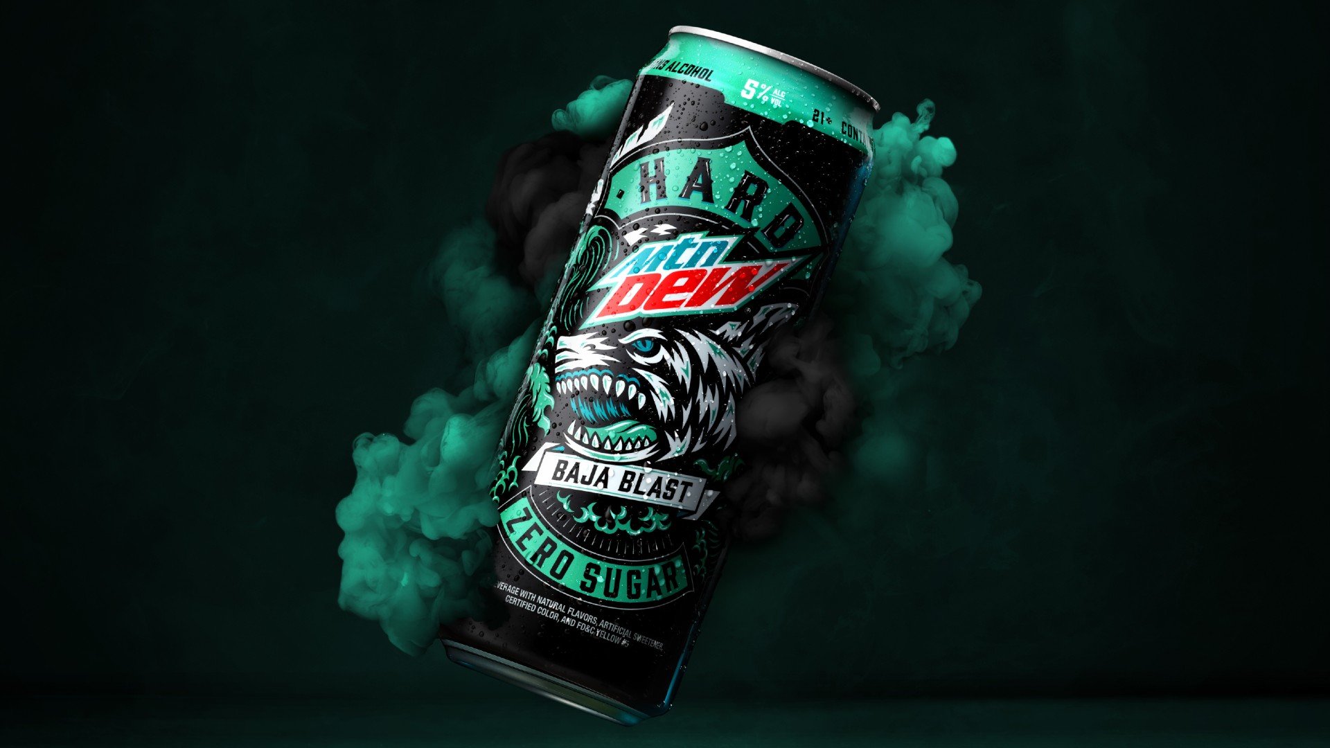 Soda meets alcohol: Hard Mountain Dew