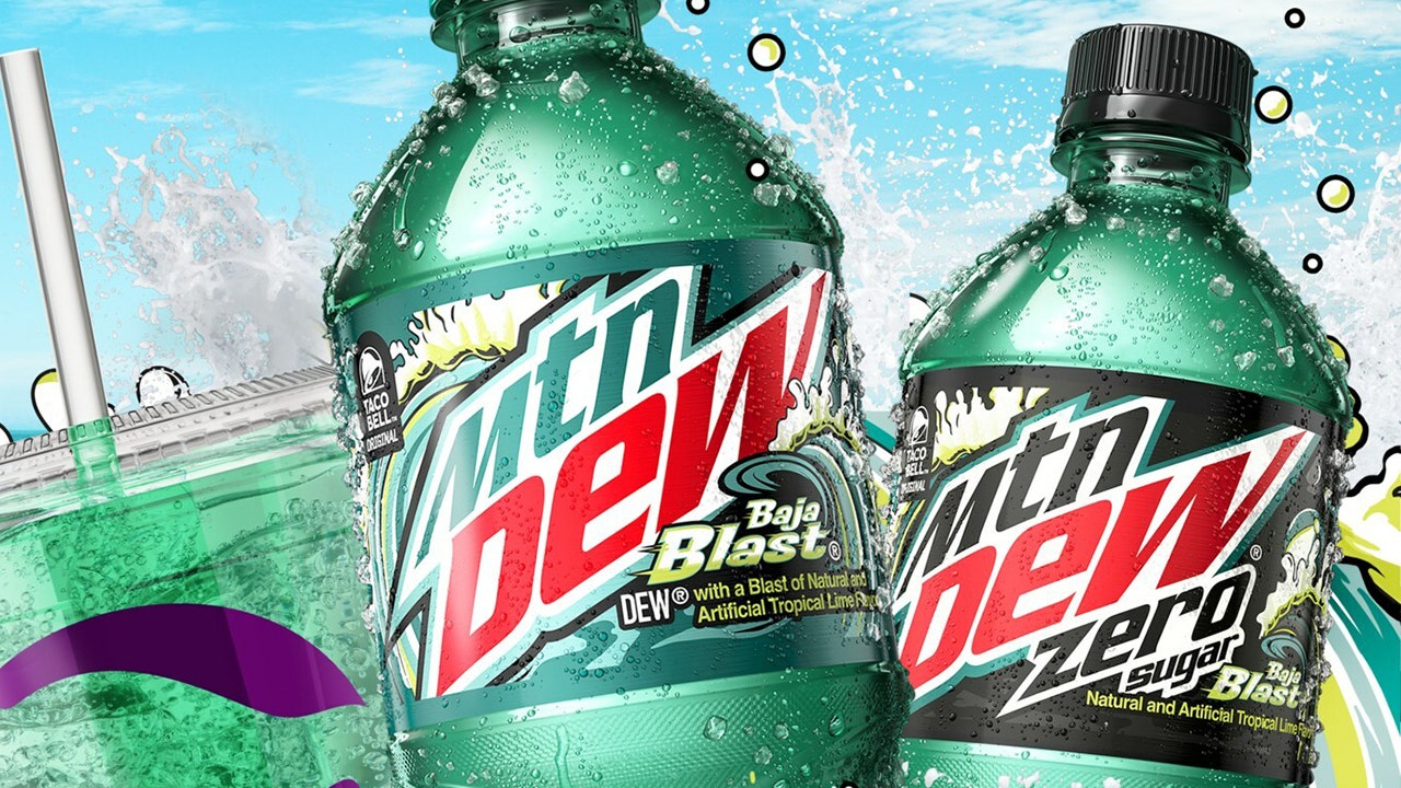 Mountain Dew Baja Blast hits US grocery