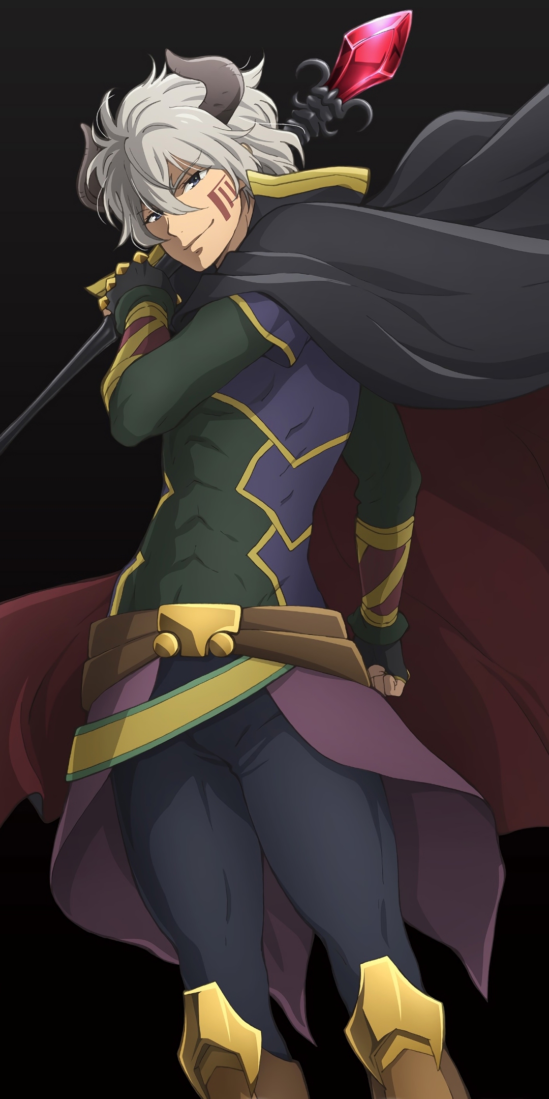 Mobile wallpaper: Anime, Diablo How