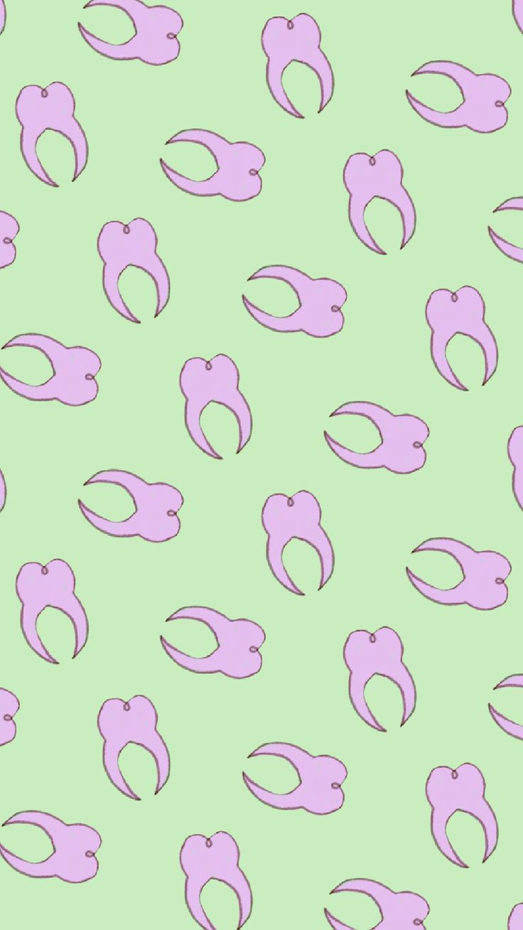 Purple Molar Wallpaper