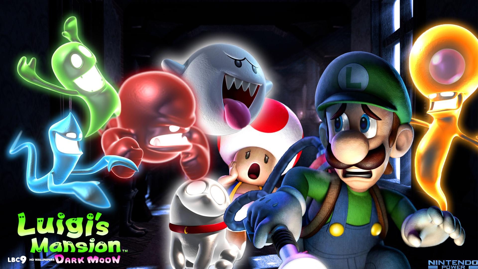 luigis mansion dark moon wallpaper