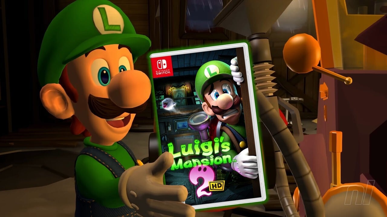 Where To Pre Order Luigi's Mansion 2 HD