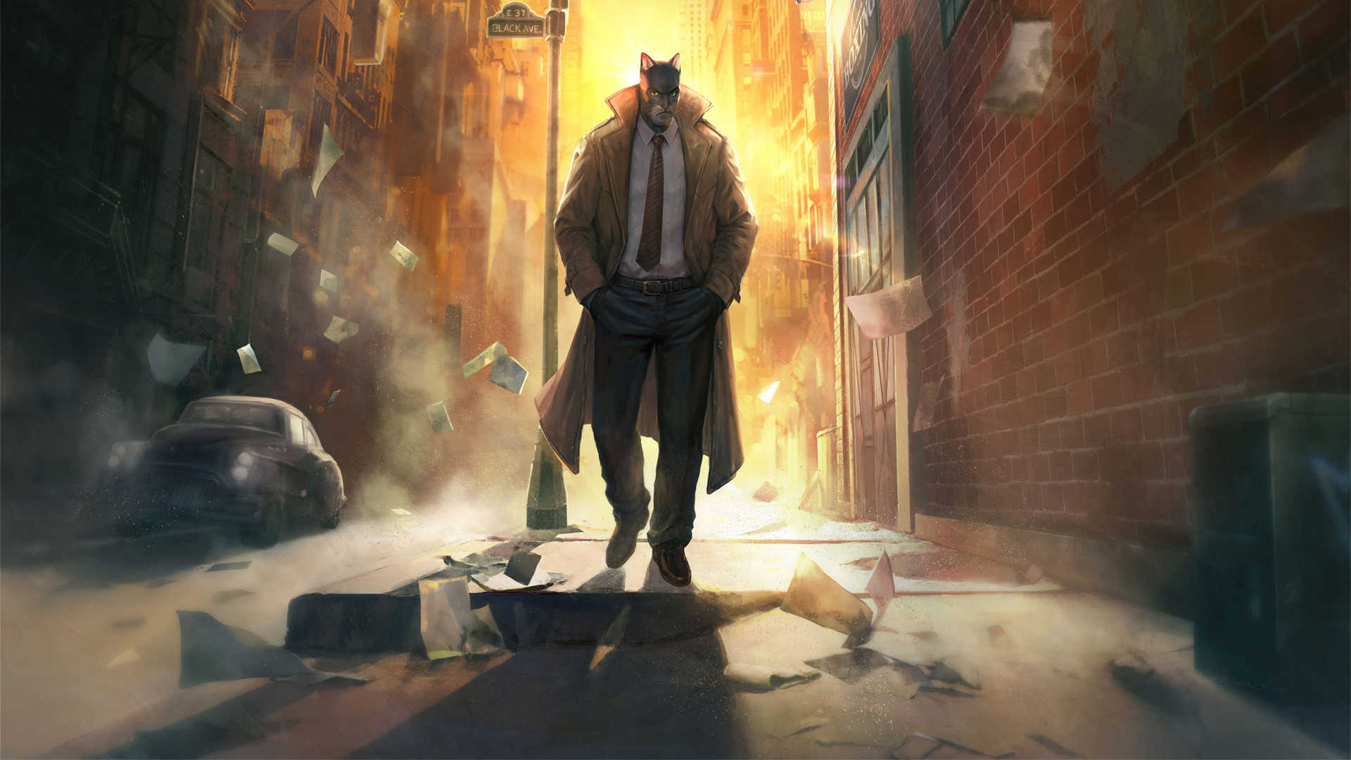 Wallpaper from Blacksad: Under