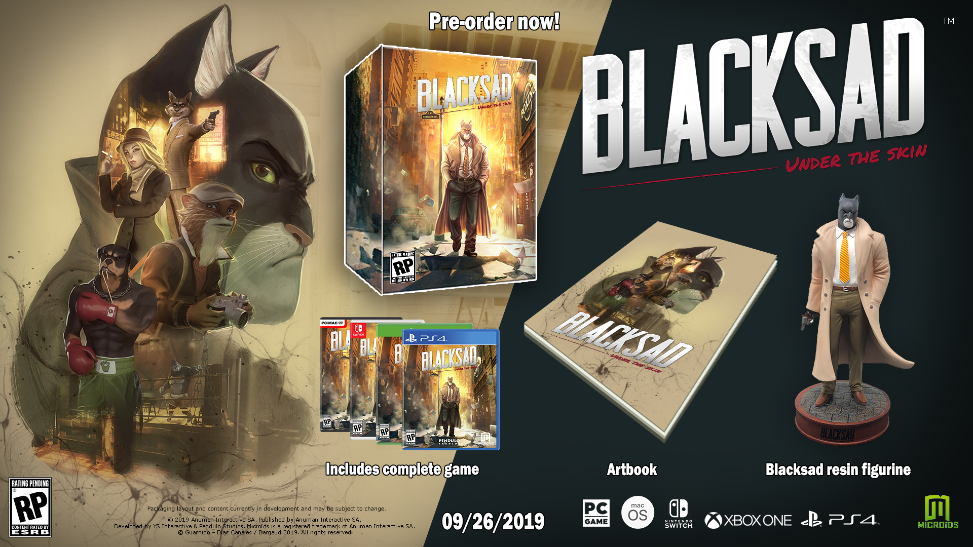 Blind: BLACKSAD: UNDER THE SKIN