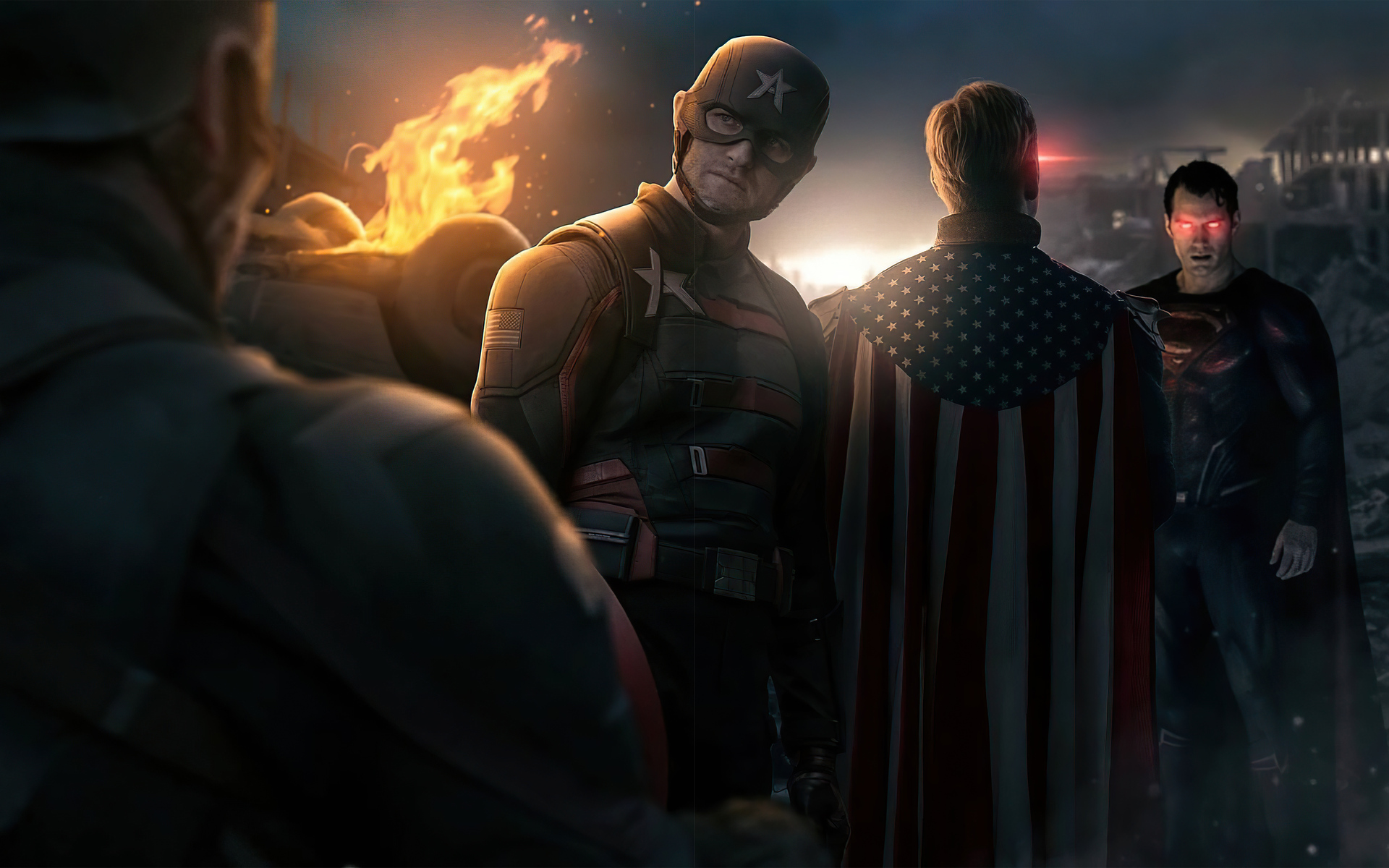 Captain America And Superman