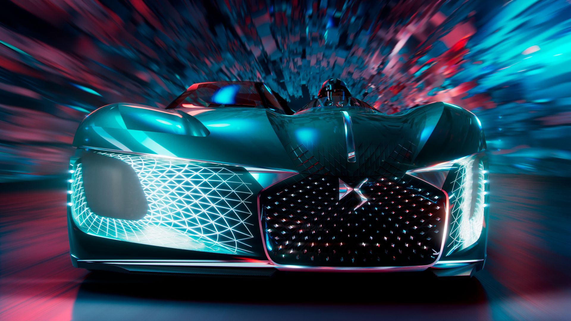 Wallpaper DS E Tense Concept, Electric