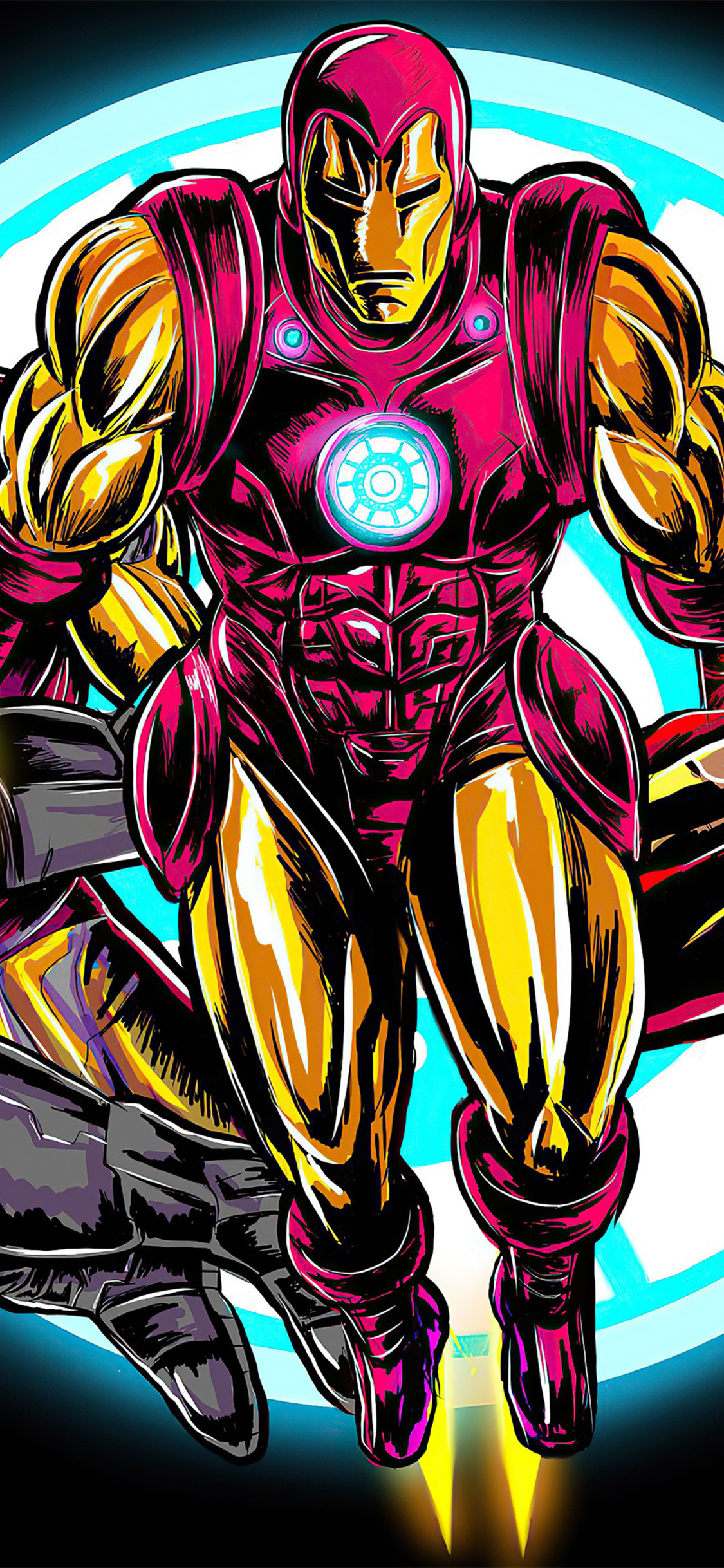 Iron Man Comic Artwork 4k