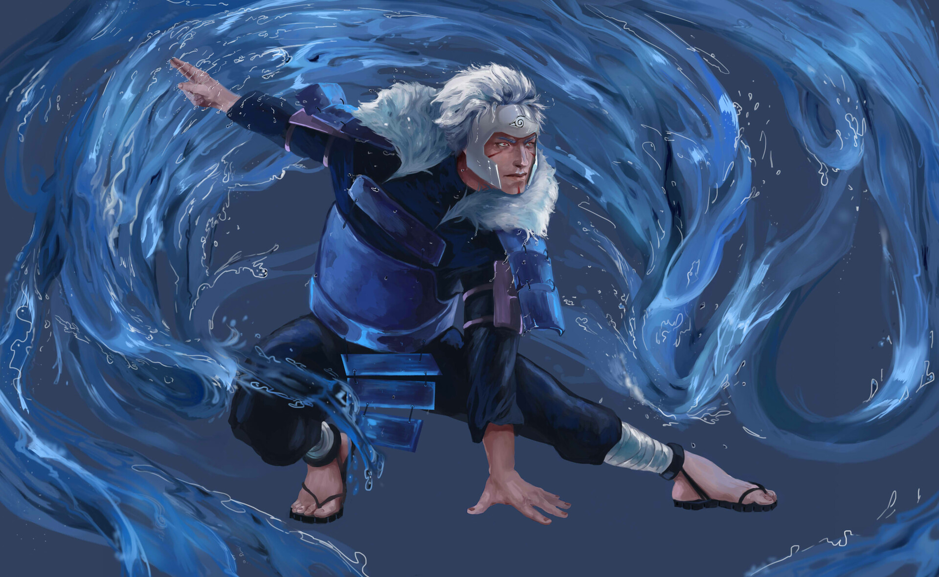 Download Tobirama Senju Anime Naruto HD Wallpaper