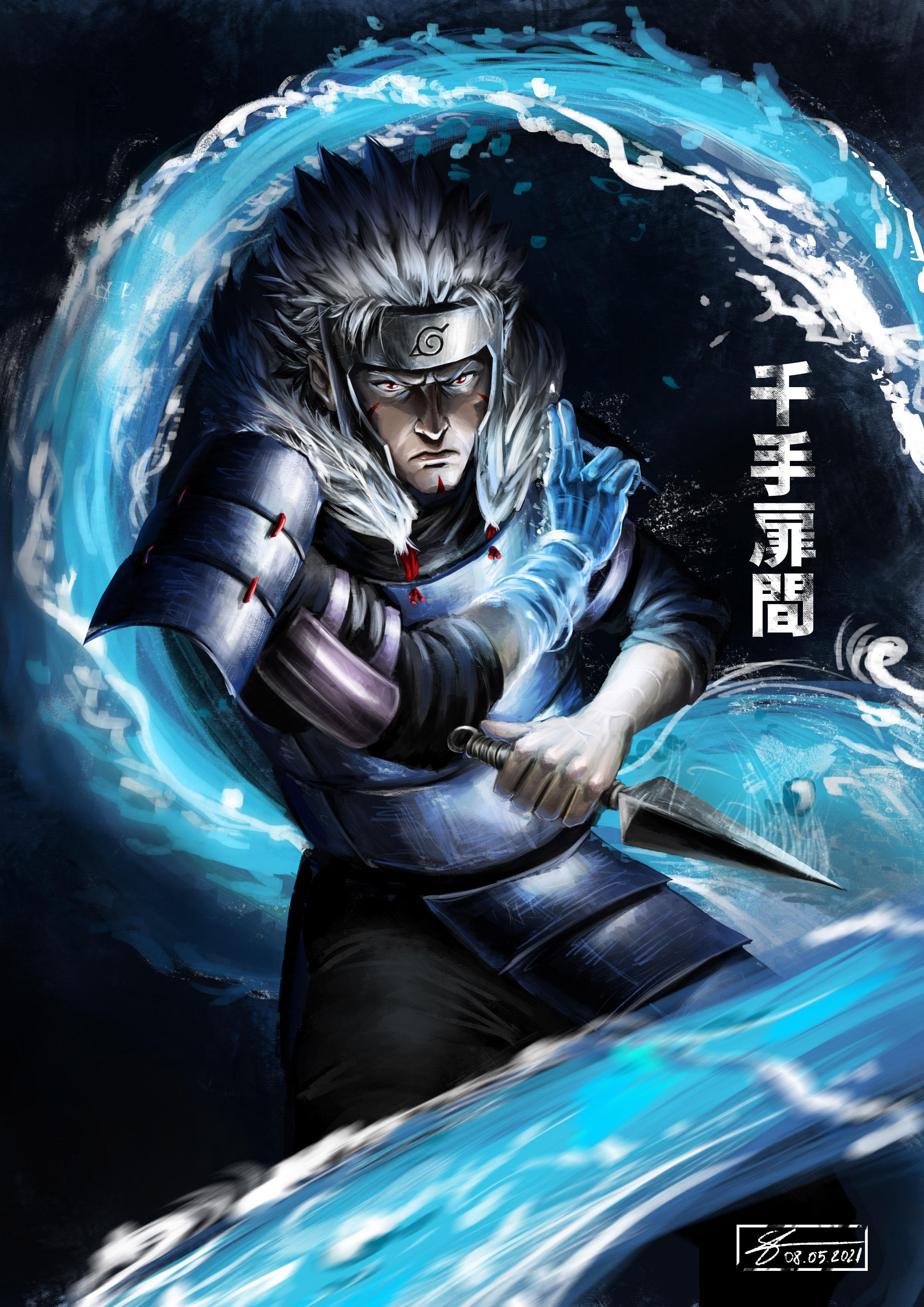 Digital piece I made of Tobirama Senju