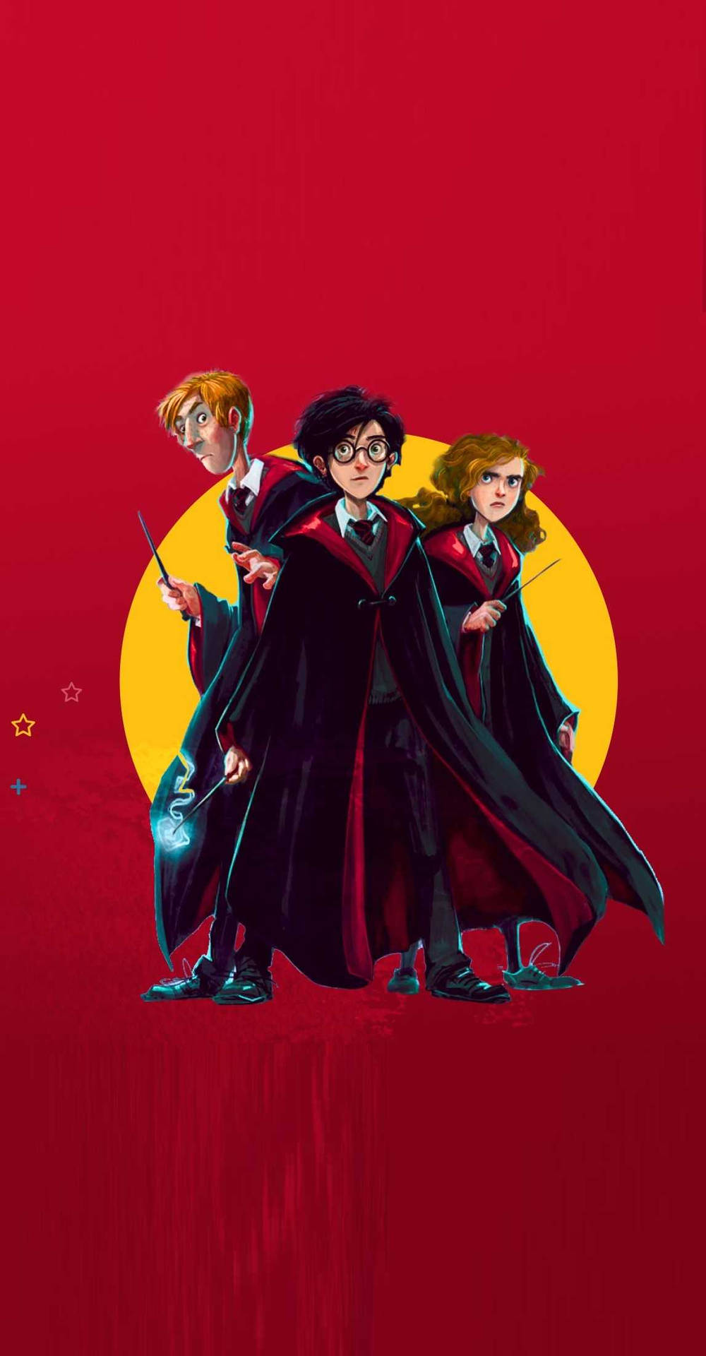 Download free Red Harry Potter iPhone