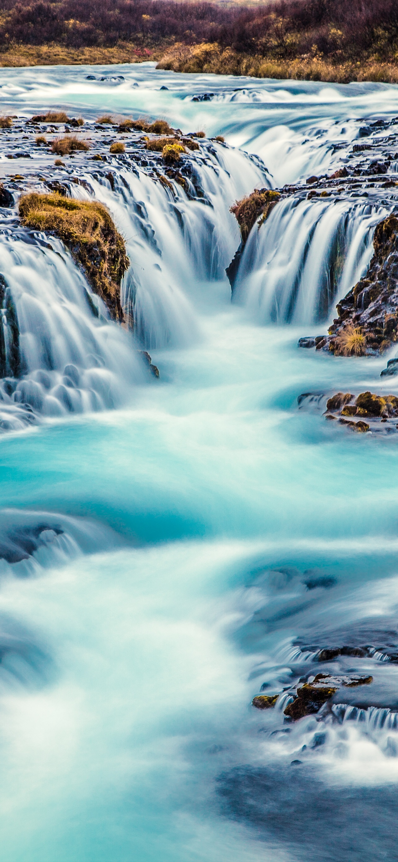 Bruarfoss Waterfall Wallpaper 4K