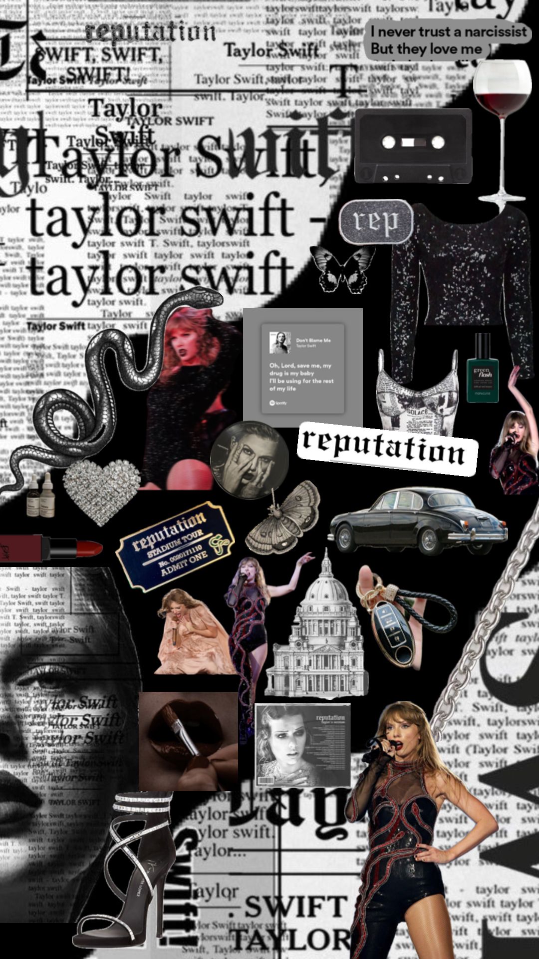 Taylor Swift Reputation Wallpaper