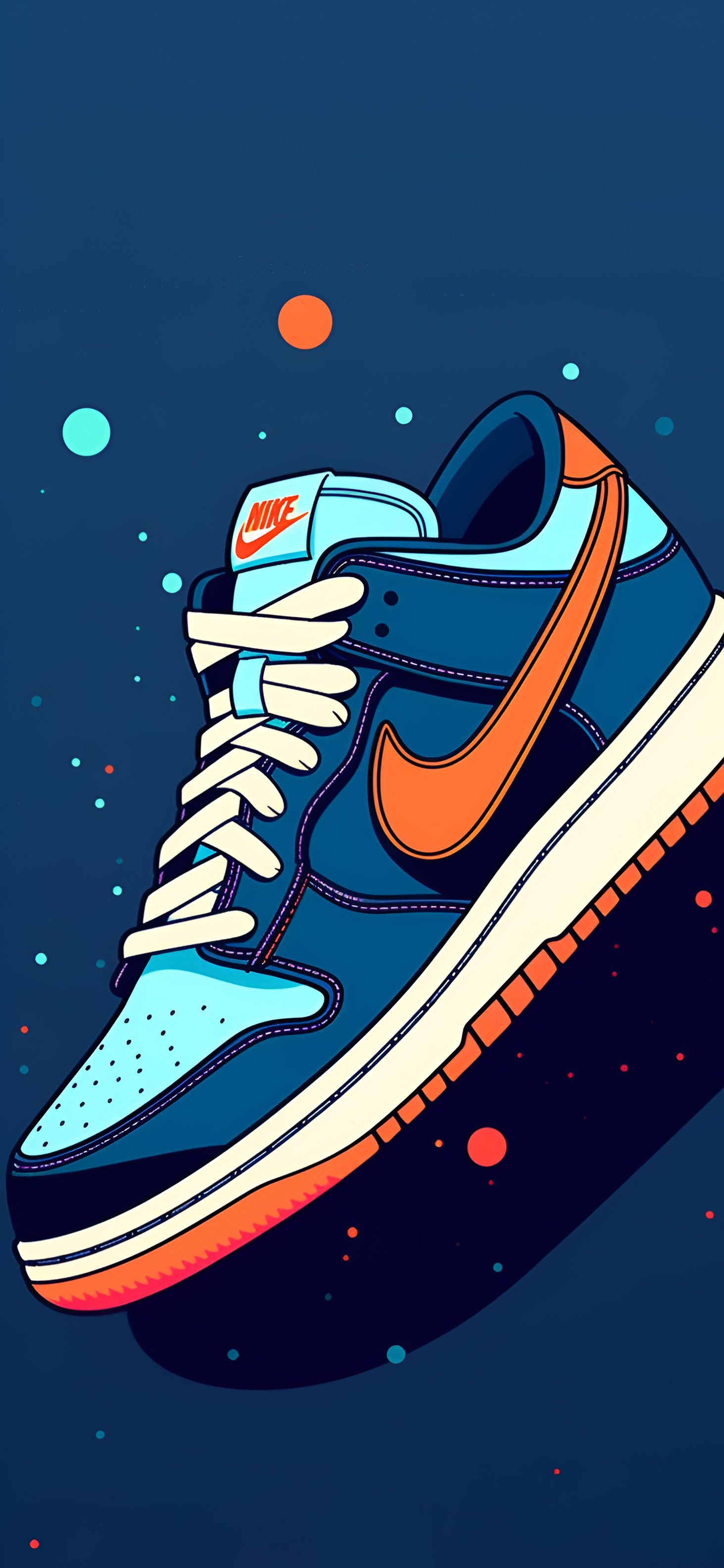 Nike SB Dunk Pro Blue Wallpaper