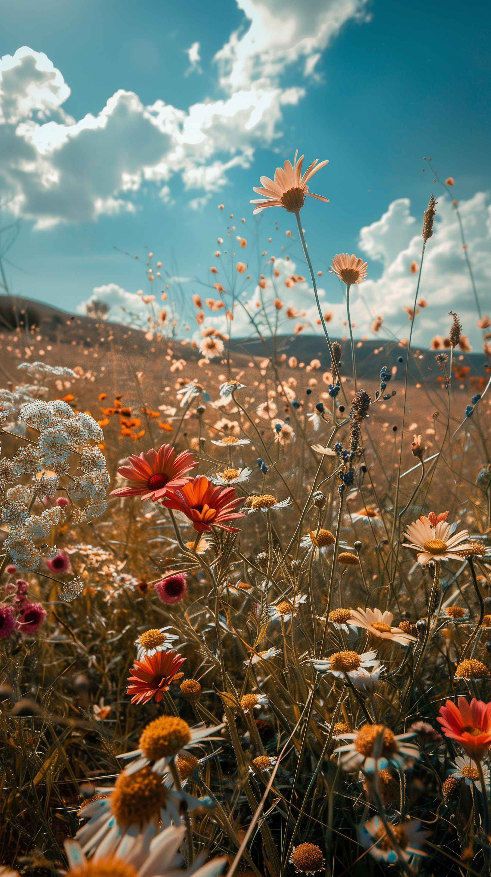 Sunny Wildflower Meadow