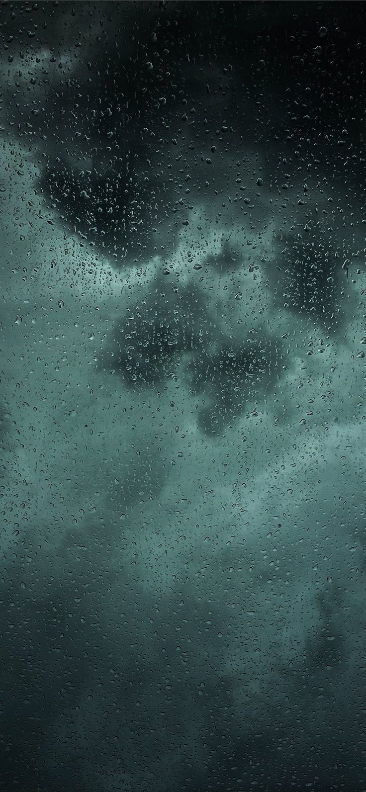 dew drops on glass panel iPhone 11