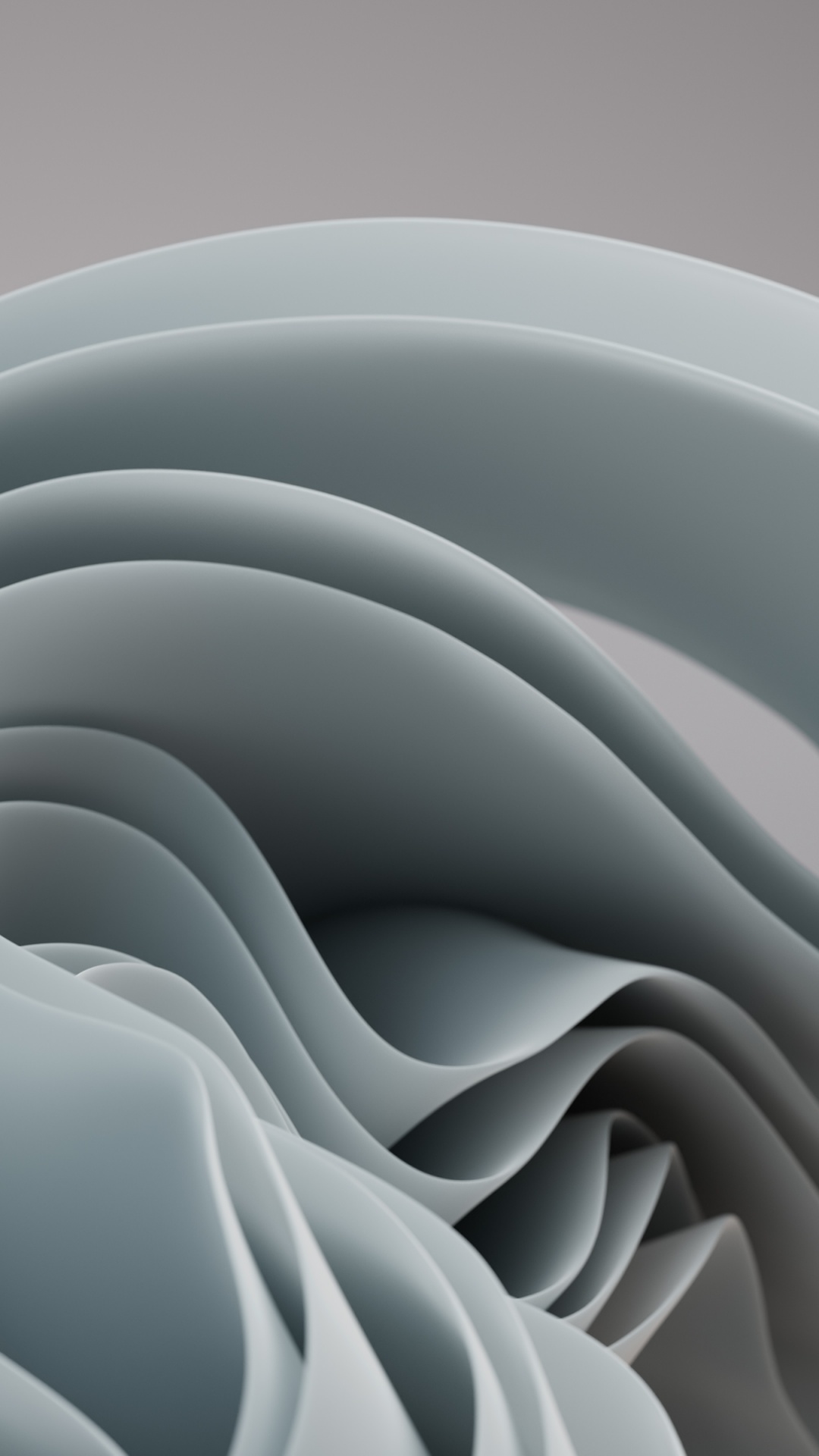 Windows 11 Grey Stock 4K Wallpaper