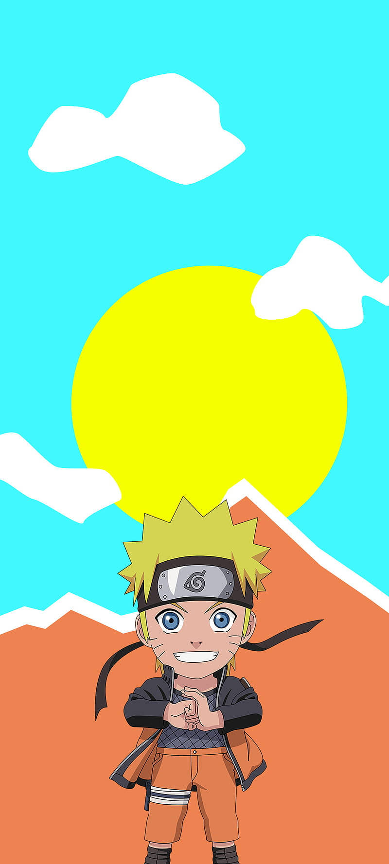 Download Minimalist Anime Phone Naruto