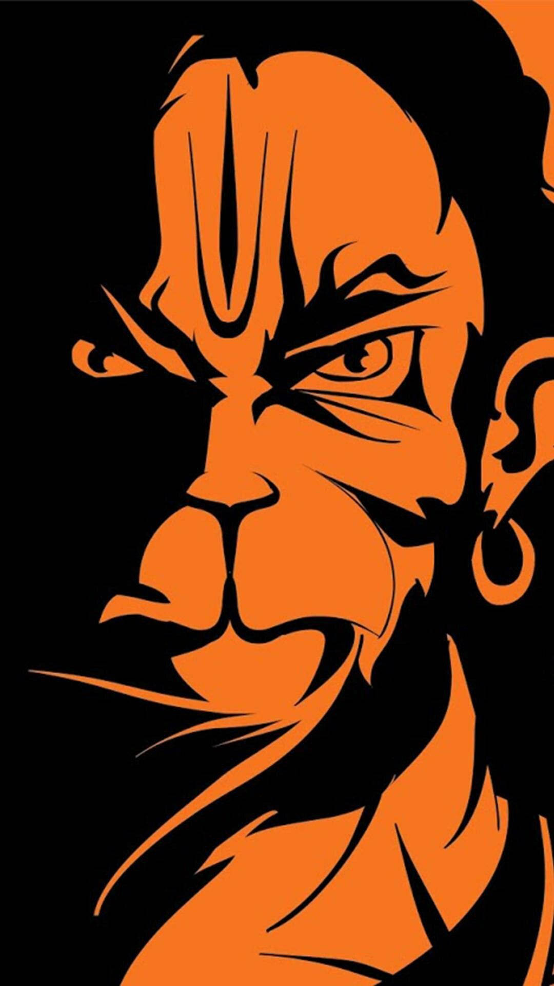 Download Anjaneya Vector Art Wallpaper