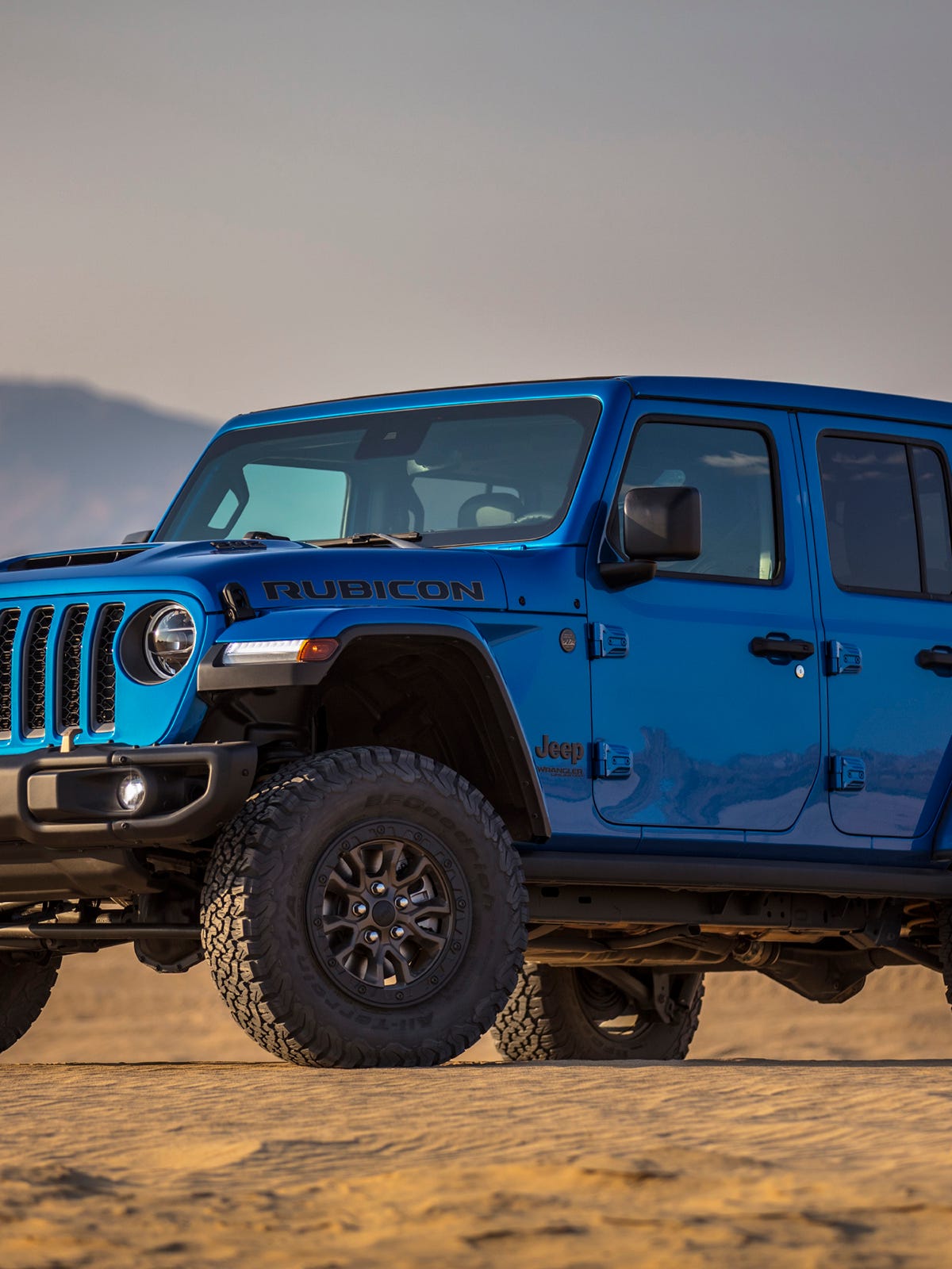 Jeep Wrangler Rubicon 392's V8 engine
