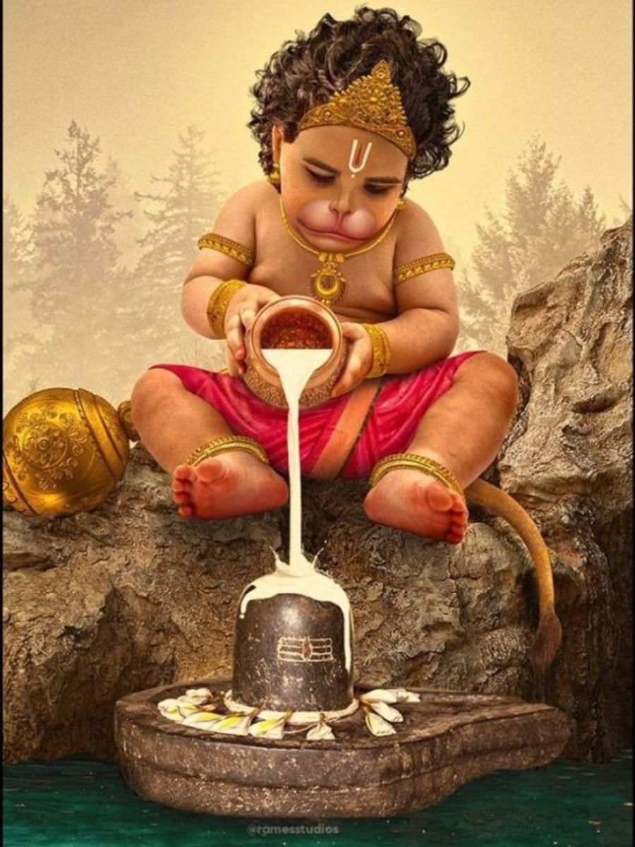 Eight names of Lord Hanuman