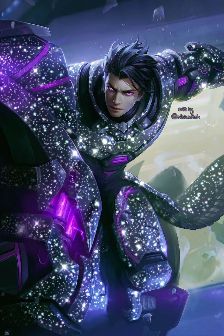 Mobile legends, Alucard, Glitter wallpaper