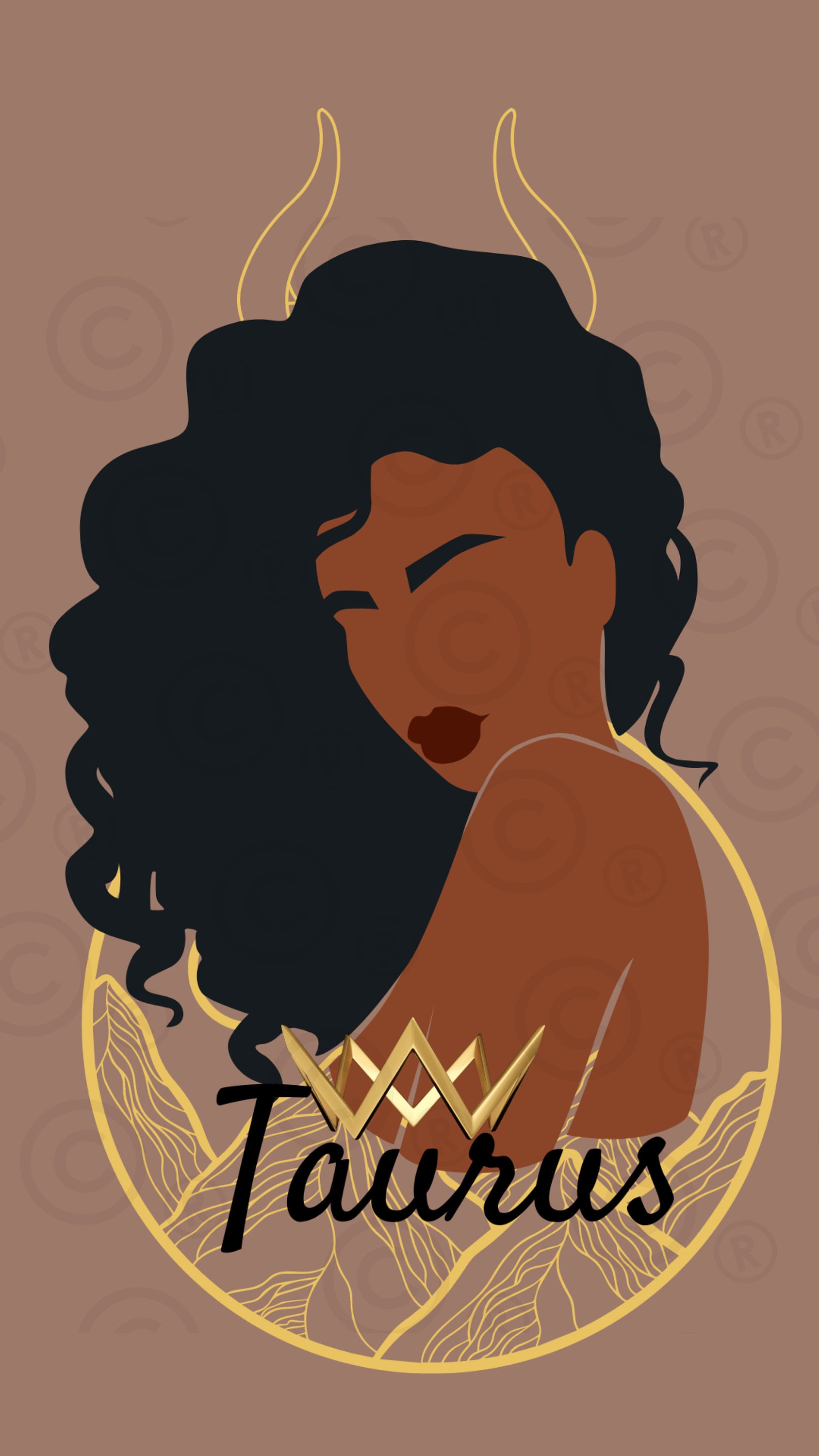 Taurus Woman Phone Wallpaper