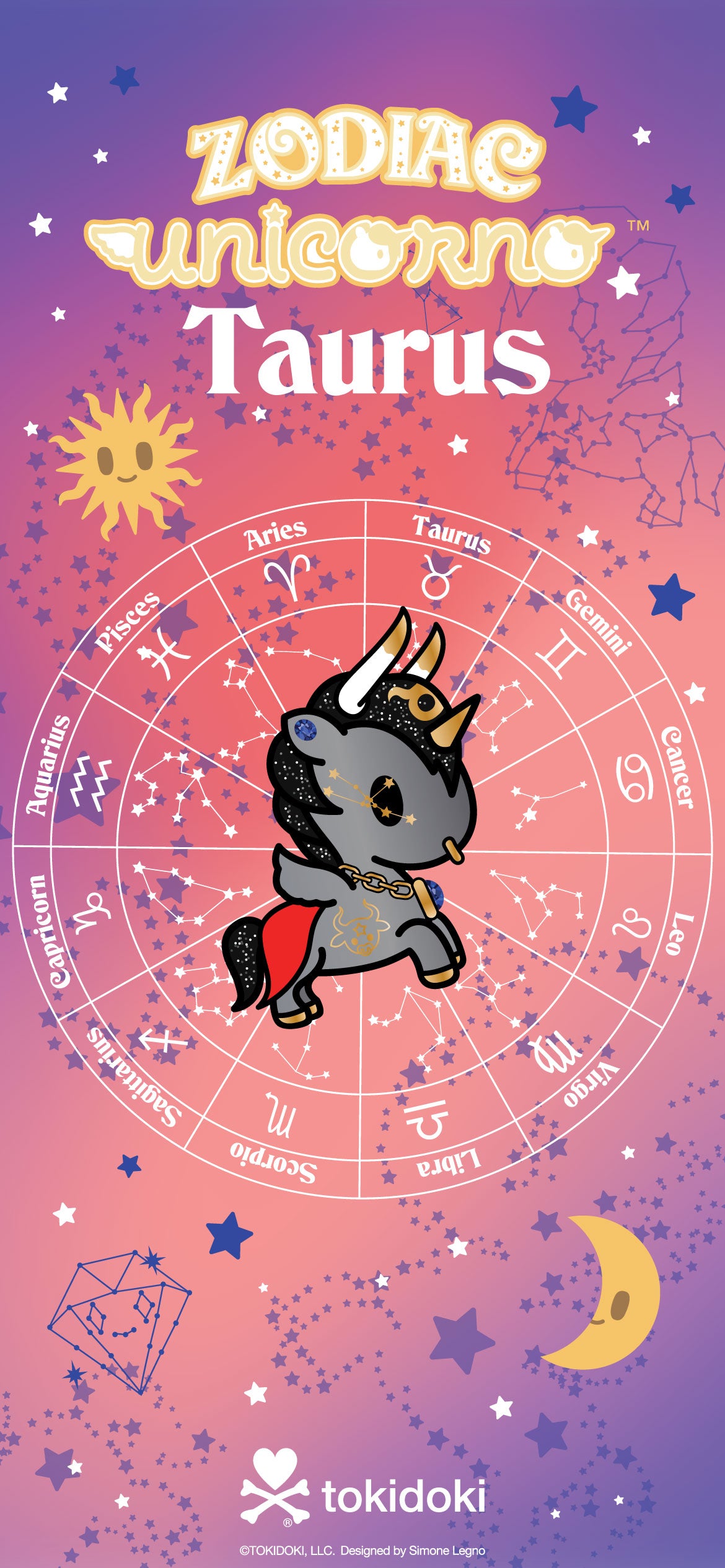 Zodiac Taurus Unicorno