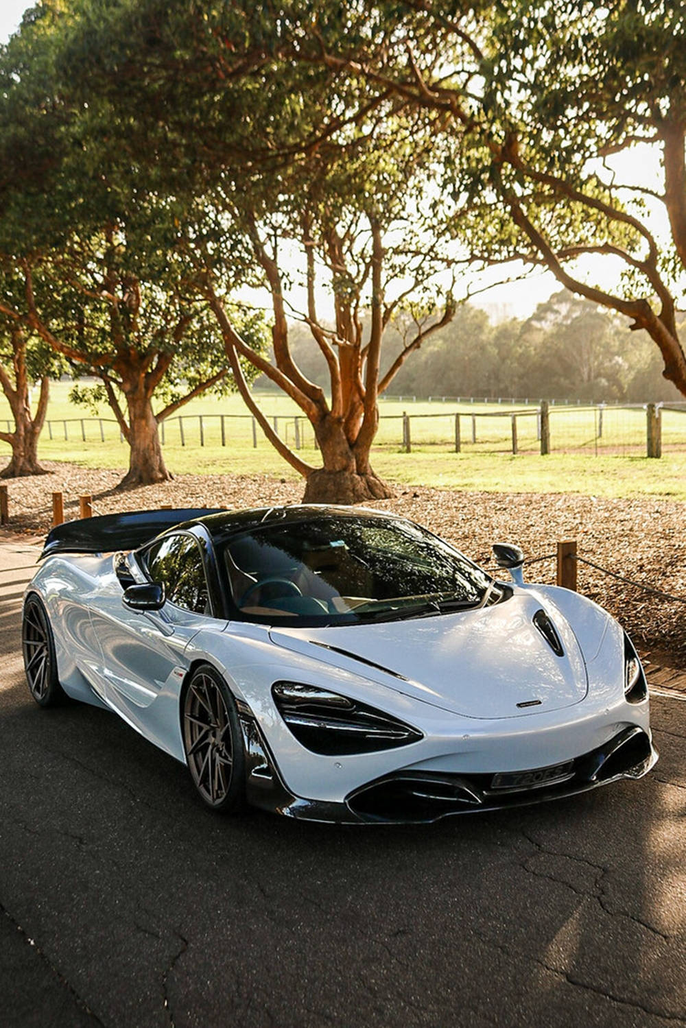 Download McLaren 720S White Car