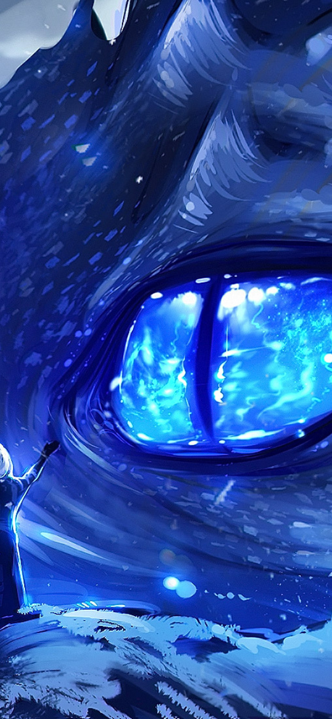 Anime Dragon Eye iPhone XS