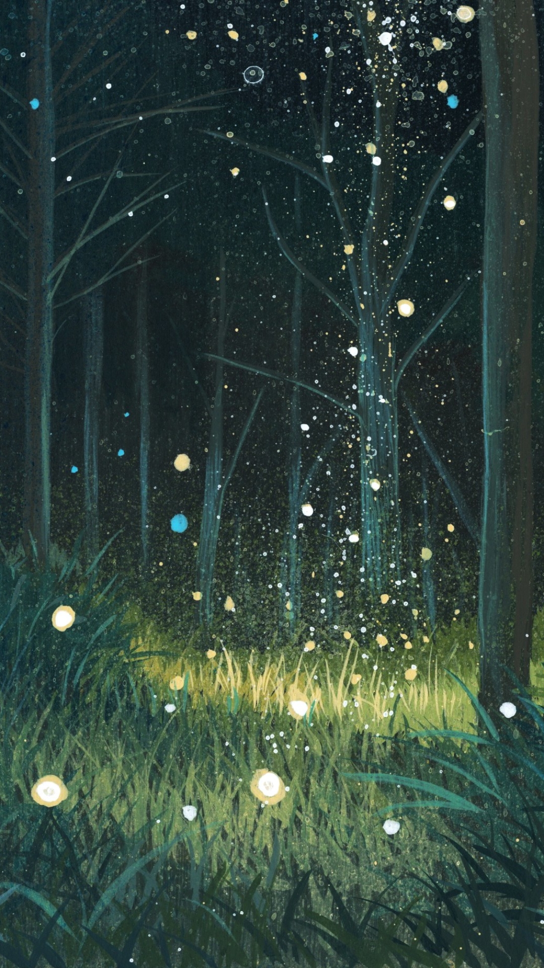 Mobile wallpaper: Anime, Nature, Magic