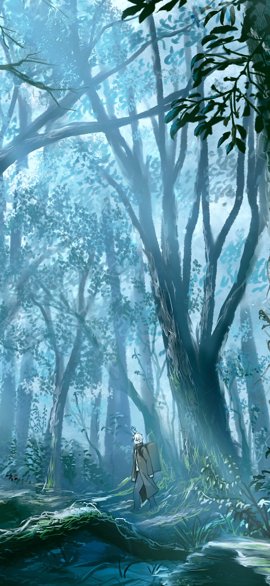 Anime, Forest, Mushishi, 1366465