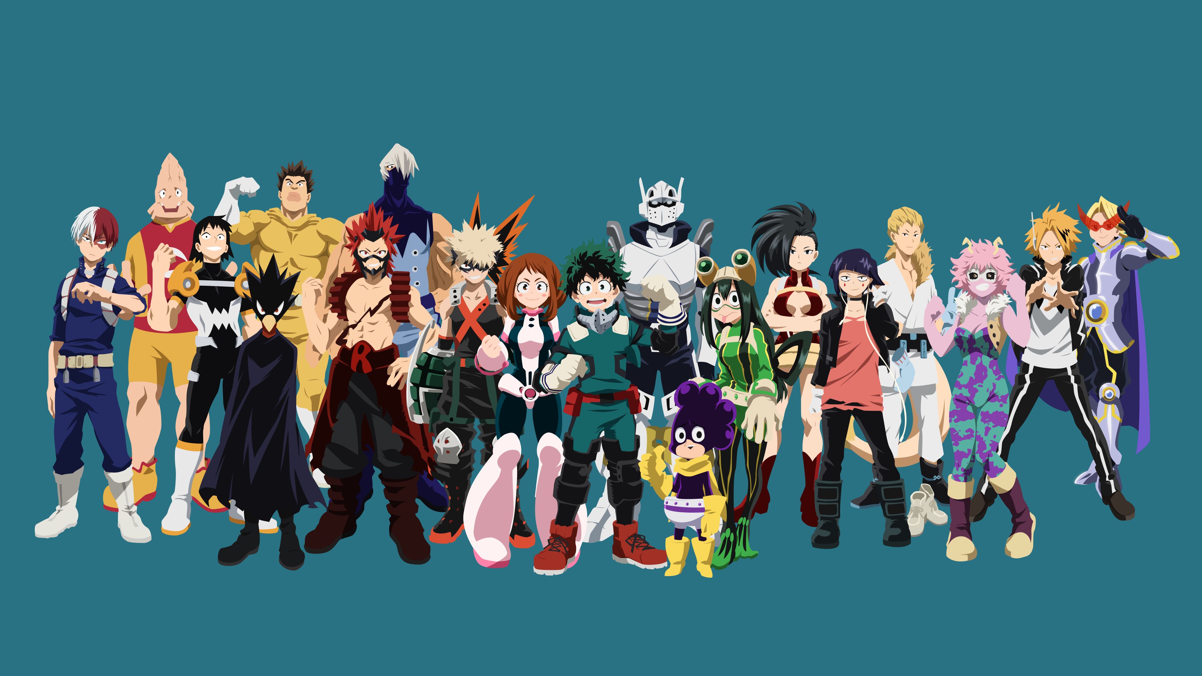 MHA Class 1A Chibi Wallpapers - Wallpaper Cave