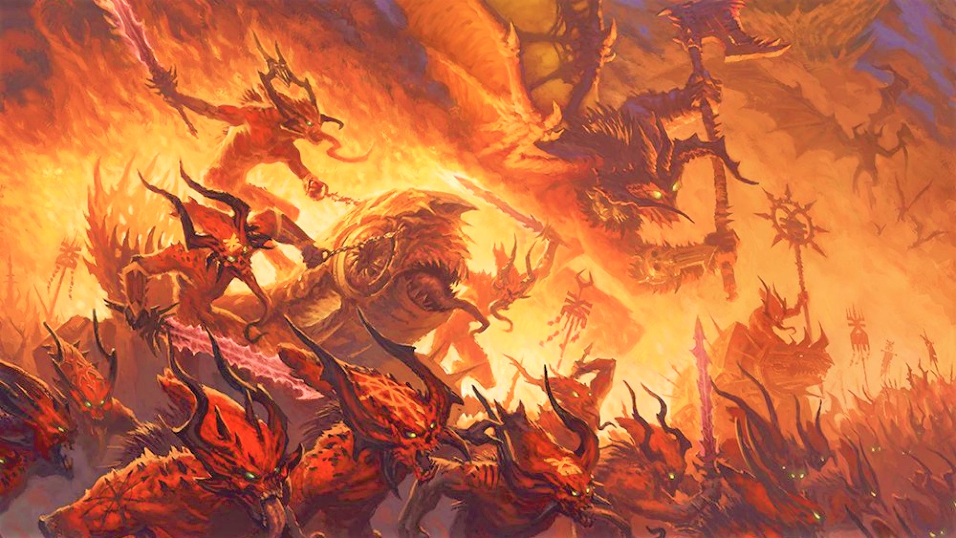 Warhammer 40k Chaos Gods Wallpaper warhammer-40k-chaos-gods-wallpaper