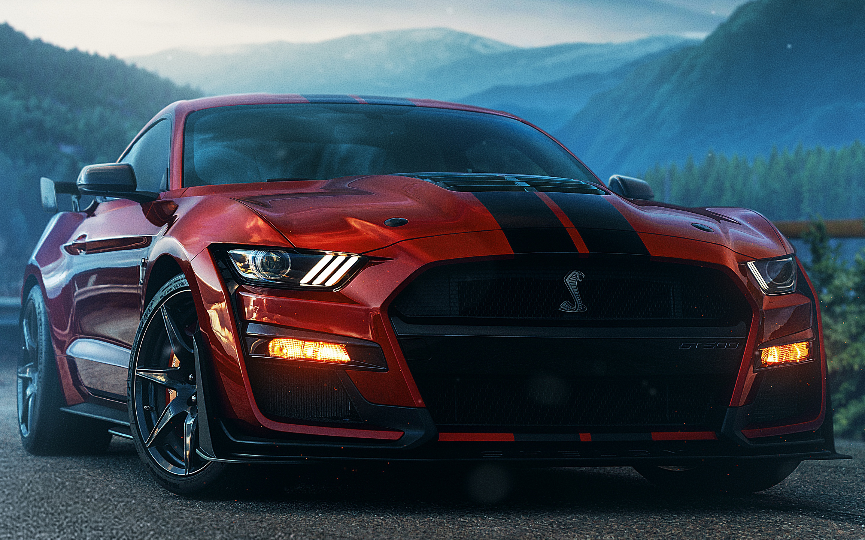 Ford Mustang Gt 4k 2020