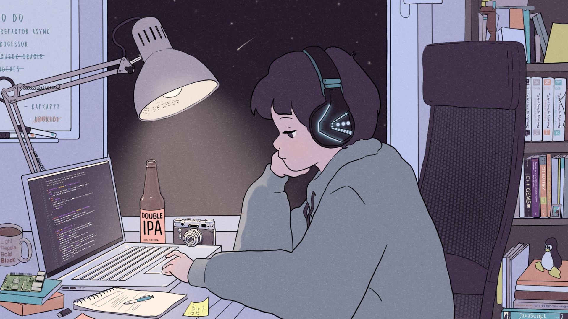 Lo- Fi Romanian Programmer I created