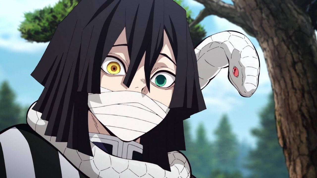 Download free Obanai Iguro And White
