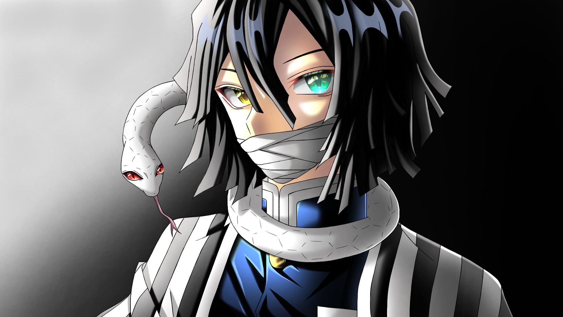 Anime, Heterochromia, Demon Slayer