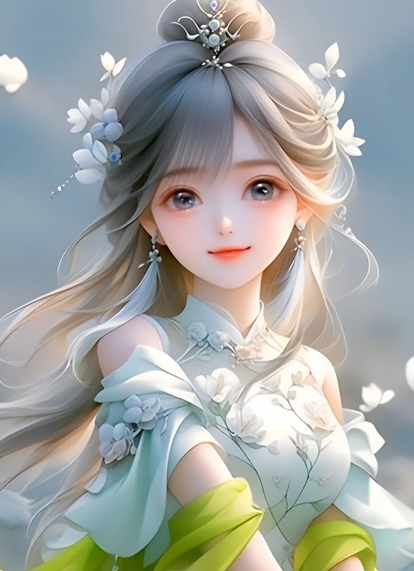 Phone Wallpaper Beautiful Anime Girl