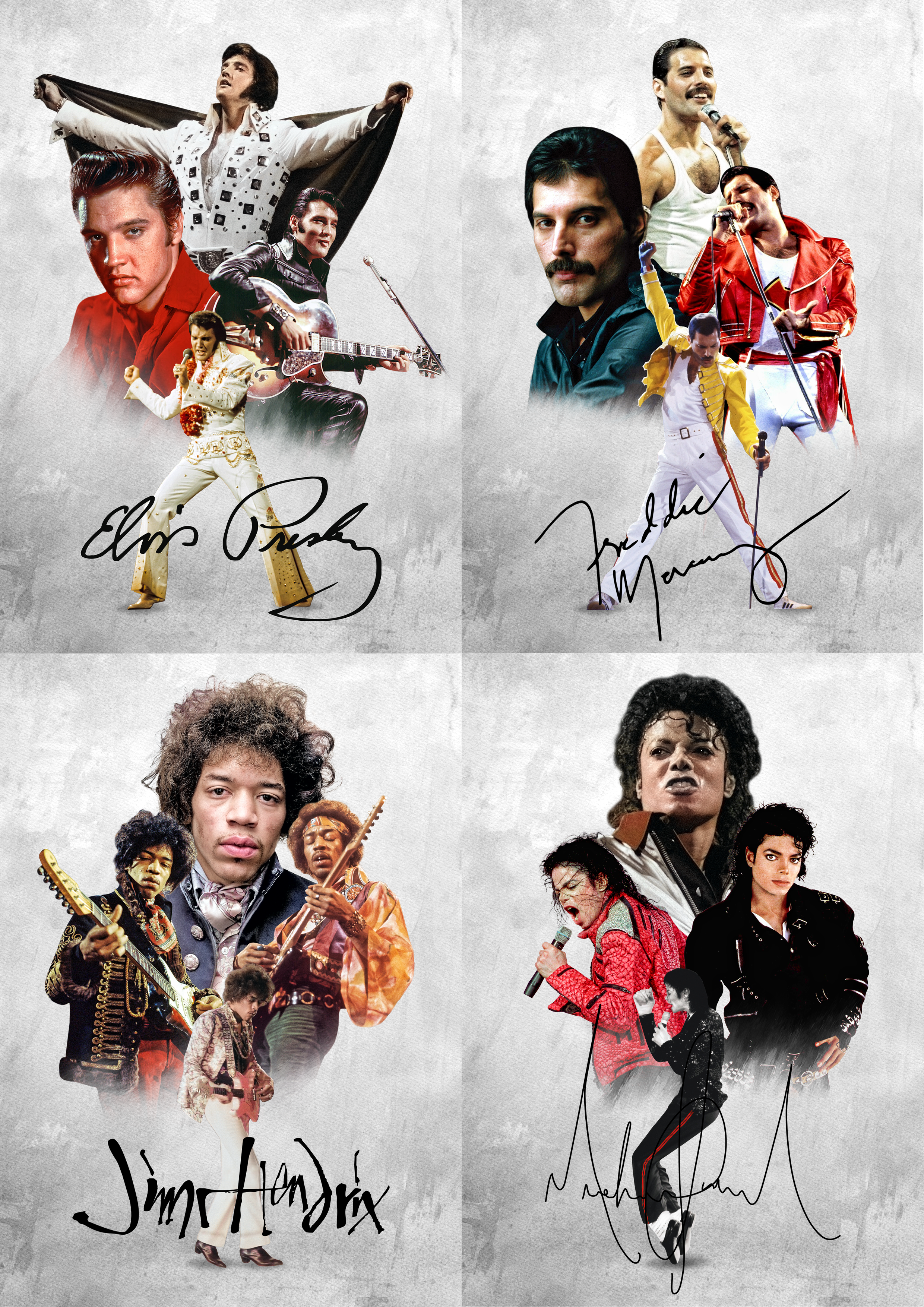 Music Legends Wallpaper - Behance