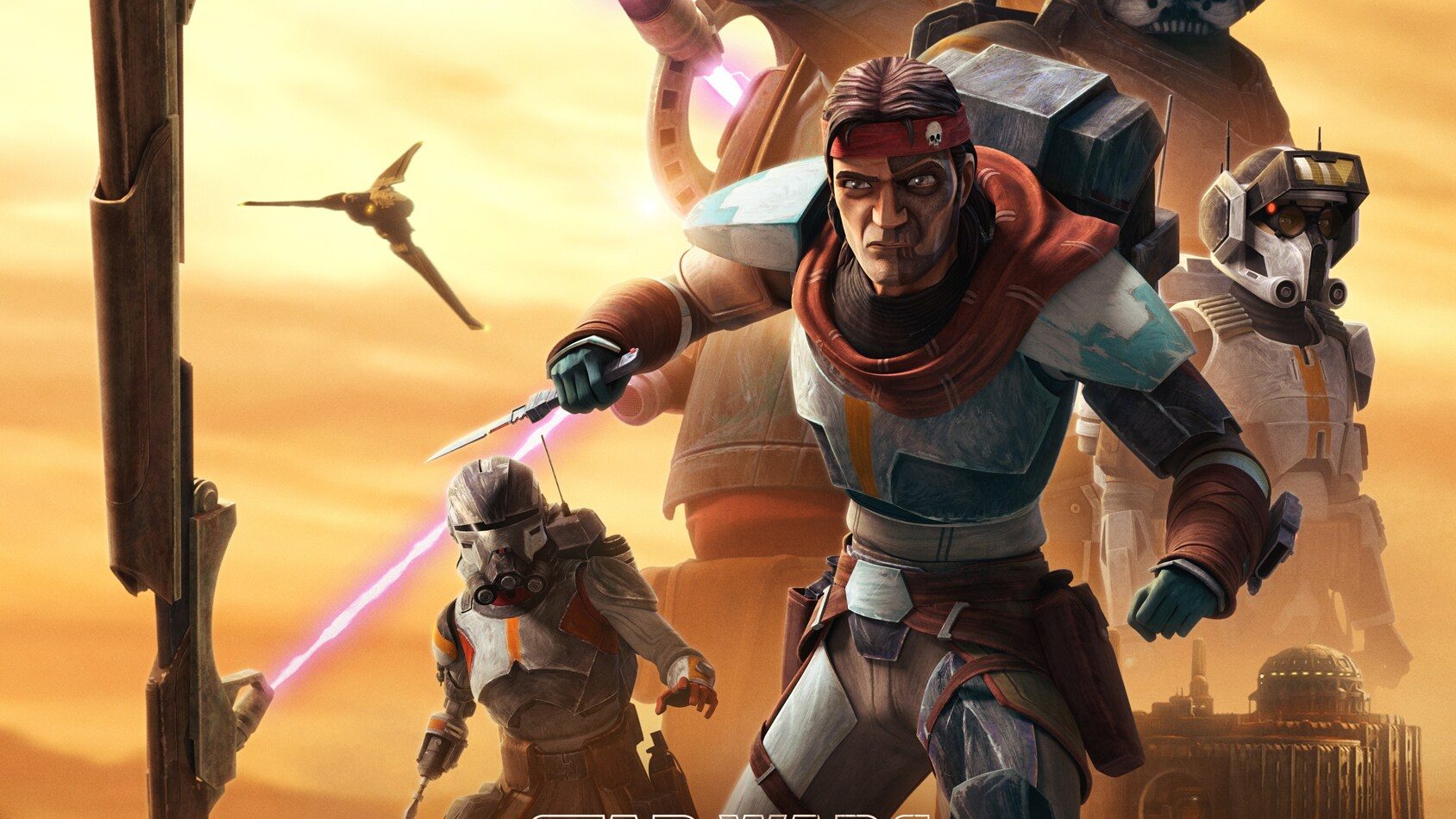 The Bad Batch season 3 cast. Full list