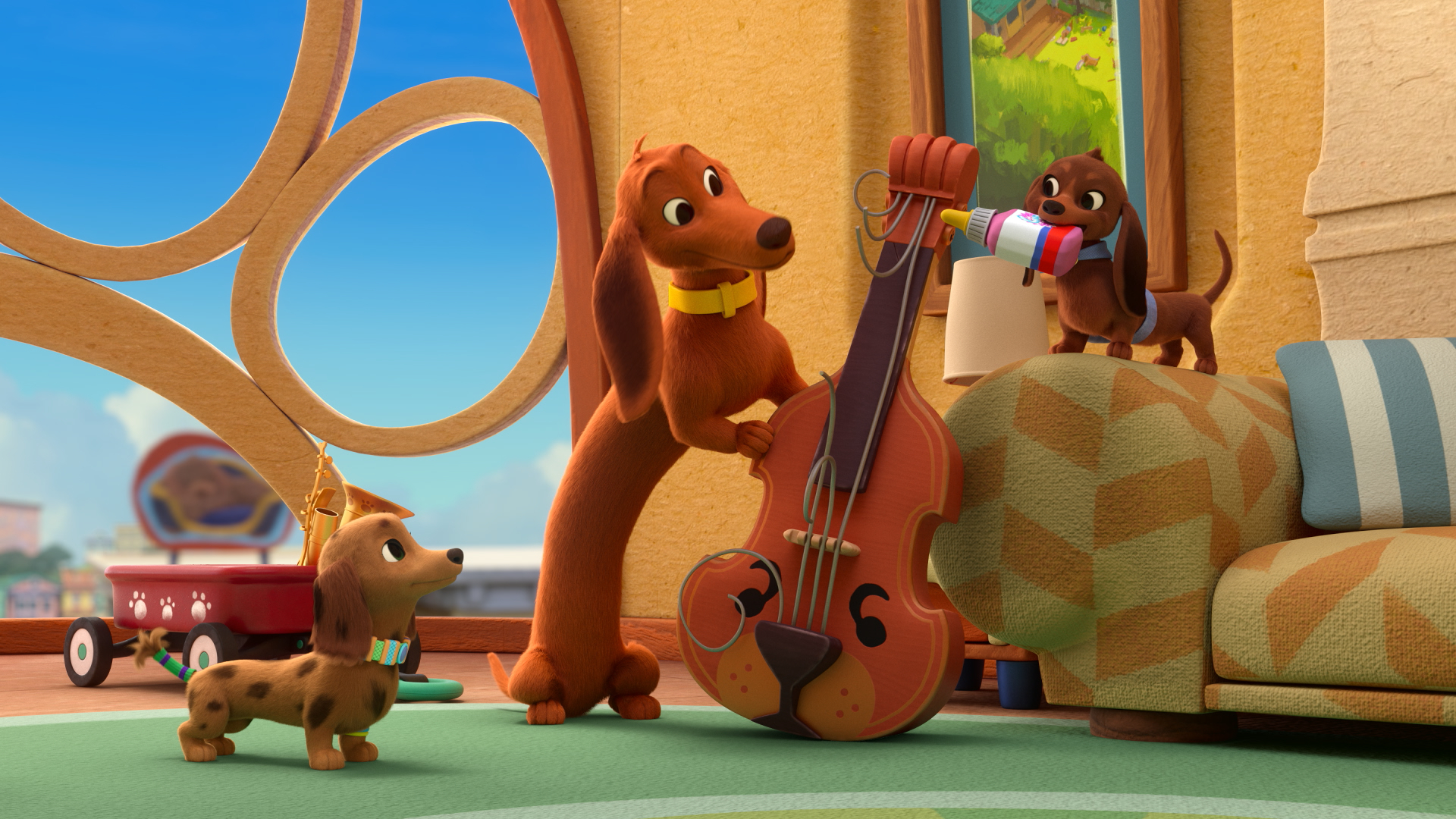 Pretzel and the Puppies The Show Must