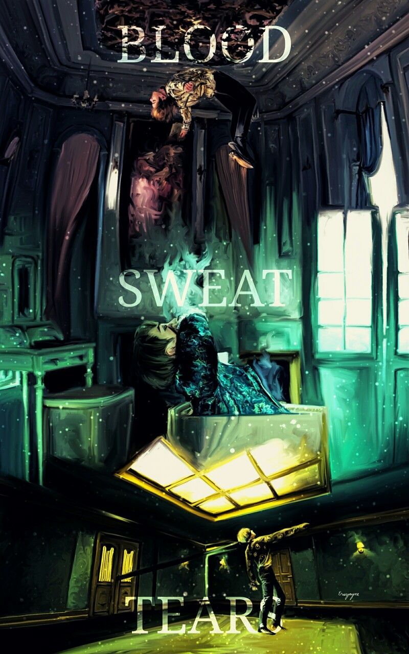 Blood Sweat and Tears BTS Wallpaper