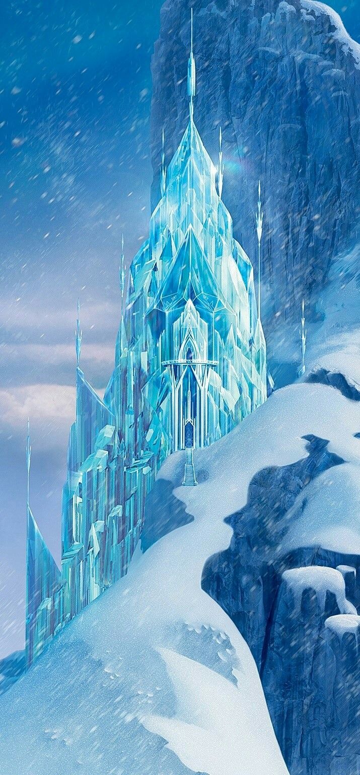 Frozen wallpaper, Frozen elsa castle