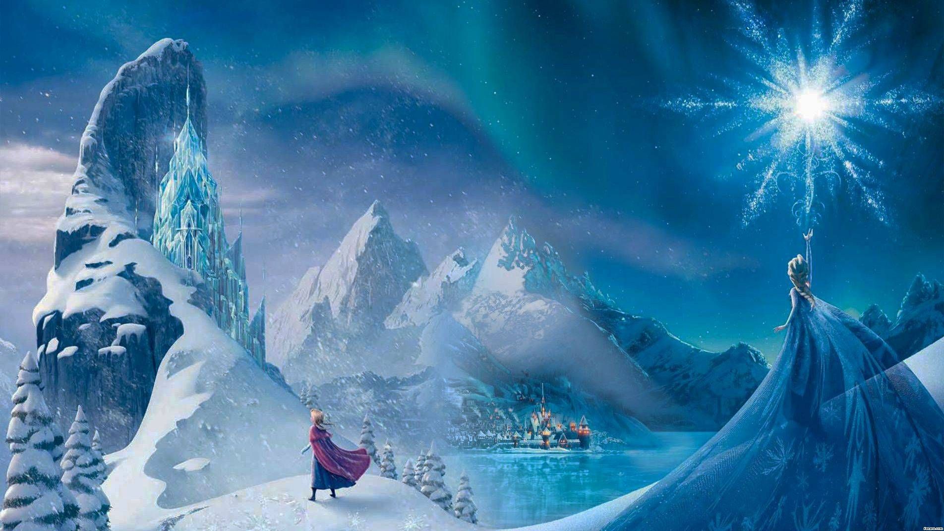 Frozen wallpaper, Disney background