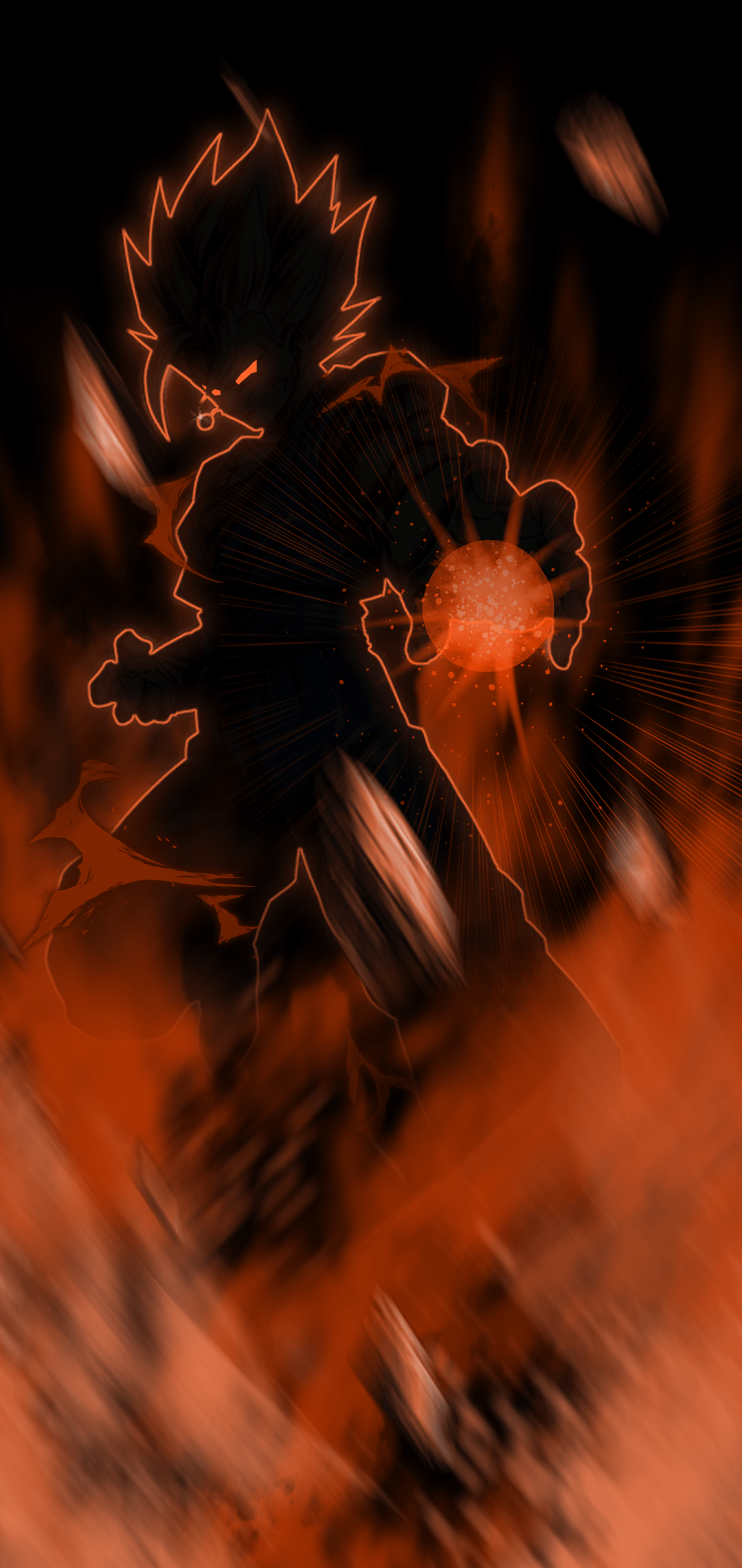 Vegito Minimalist Wallpaper