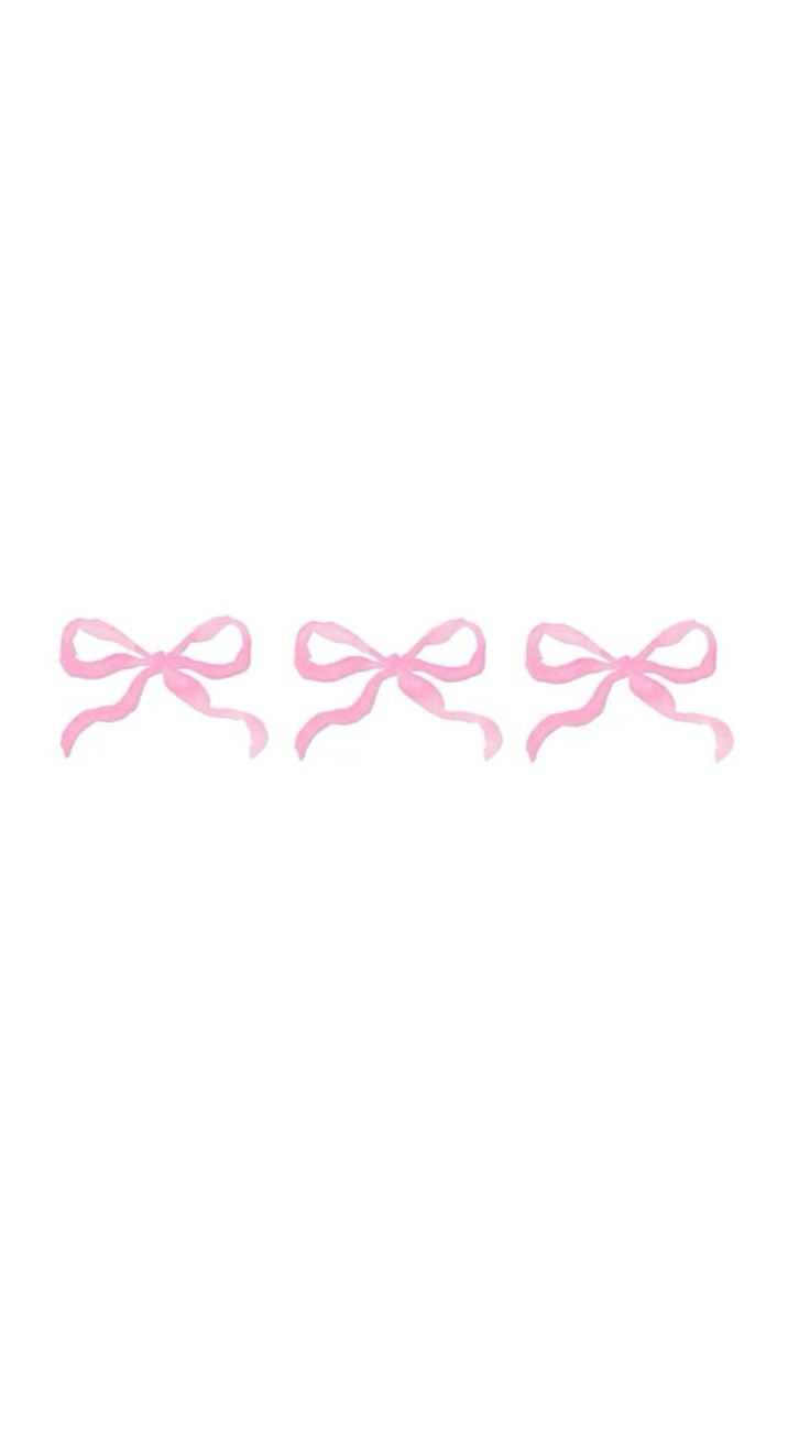 clean girl Pink bow IPhone wallpaper